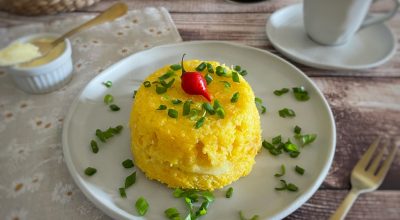 Cuscuz na air fryer