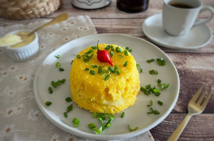 Cuscuz na air fryer