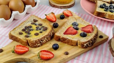 Custard toast