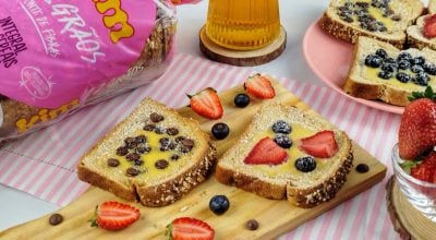 Custard toast