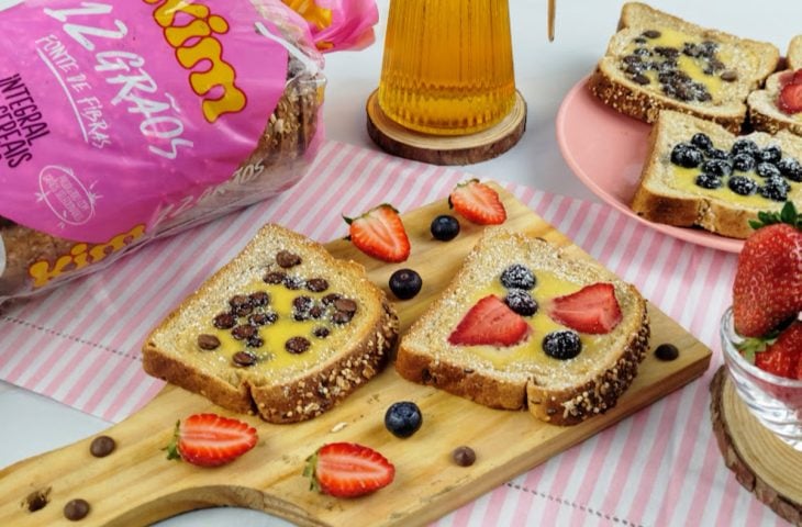 Custard toast