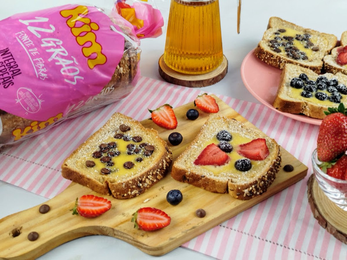 Custard toast