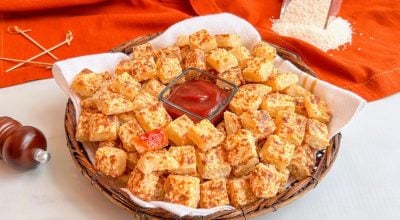 Dadinho de tapioca assado