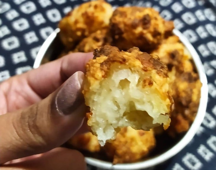 Dadinho de tapioca com queijo colonial