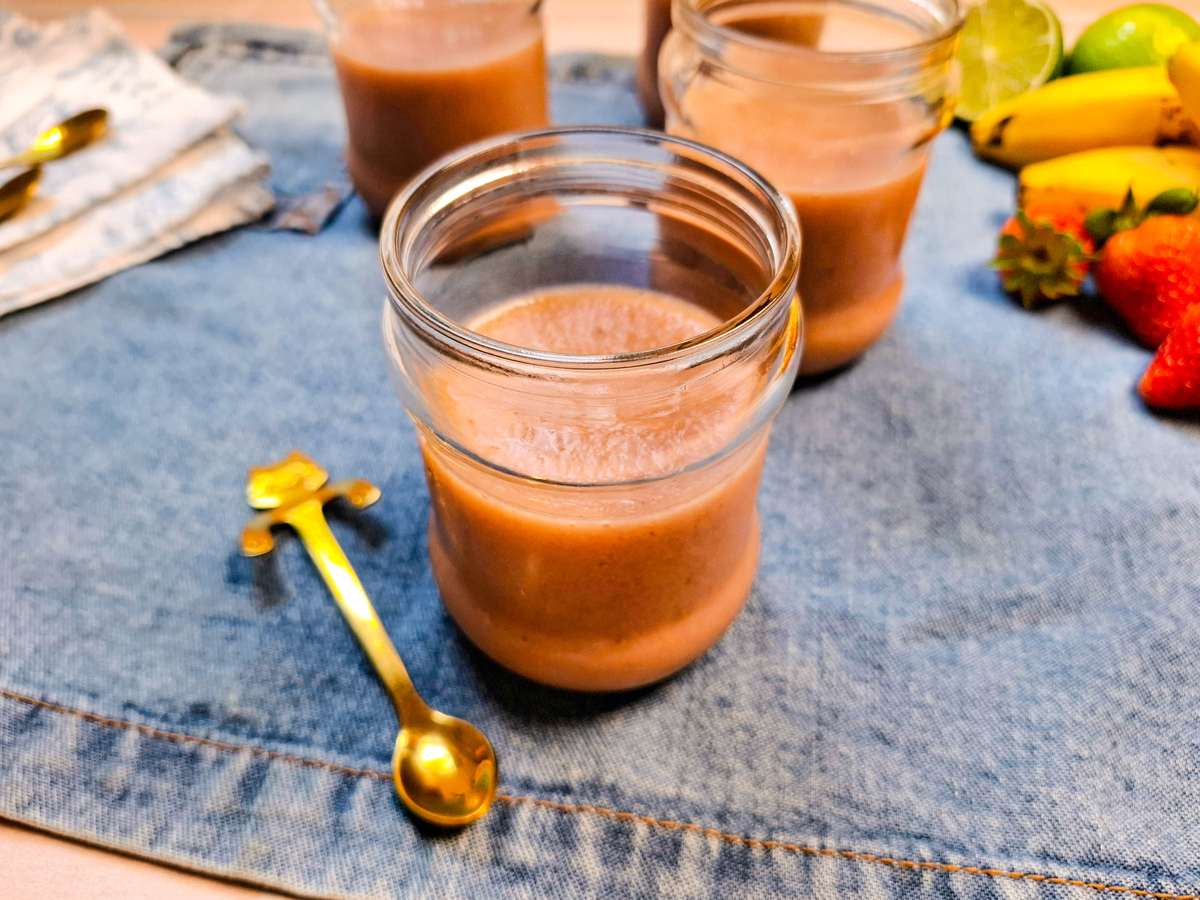 Danoninho caseiro para bebê