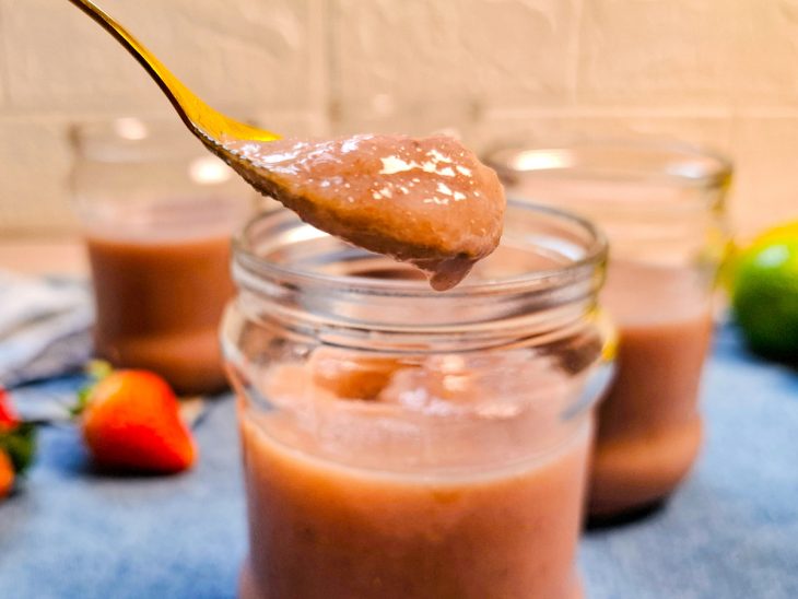 Danoninho caseiro para bebê pronto.