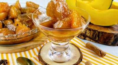 Doce de abóbora caseiro