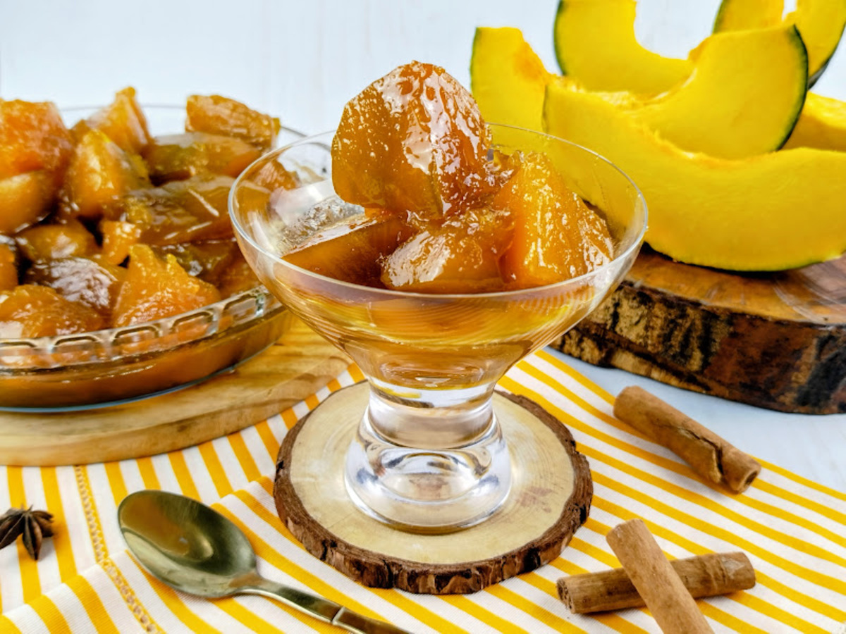 Doce de abóbora caseiro