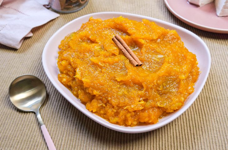 Doce de abóbora com coco fácil