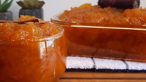 Doce de abóbora em pasta