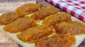 Doce de abóbora seco