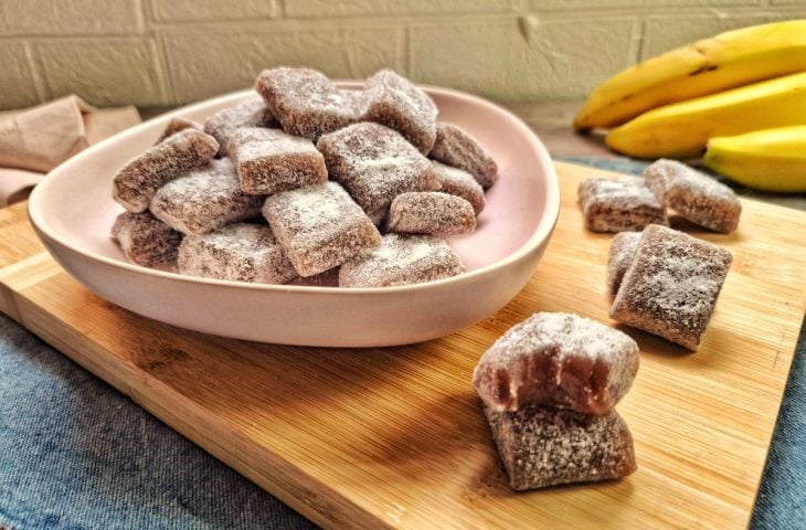 Doce de banana de cortar