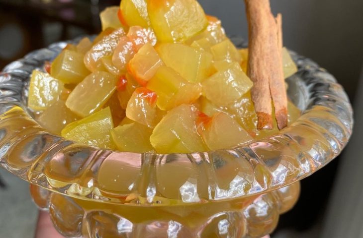 Doce de casca de melancia