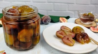 Doce de figo em calda