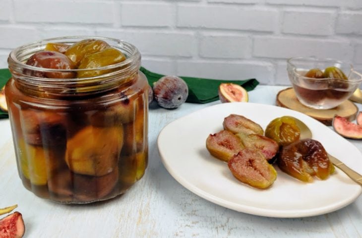 Doce de figo em calda