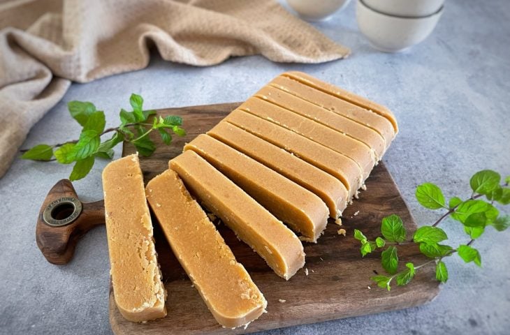 Doce de leite em barra