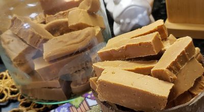 Doce de leite em barra