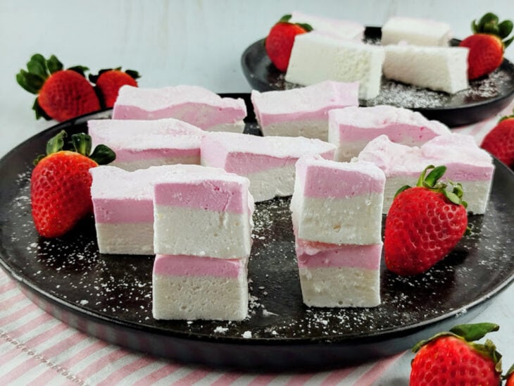 Doce de mocotó servido.