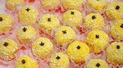 Docinho de abóbora com coco