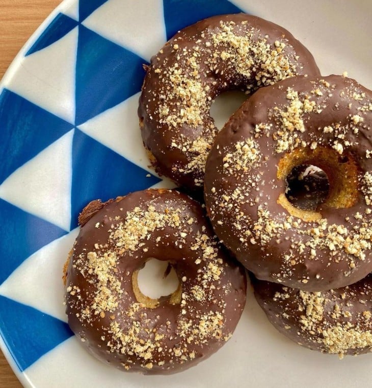 Donut saudável sem glúten