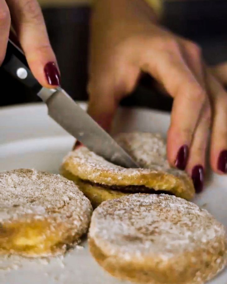 Donuts no pão de forma