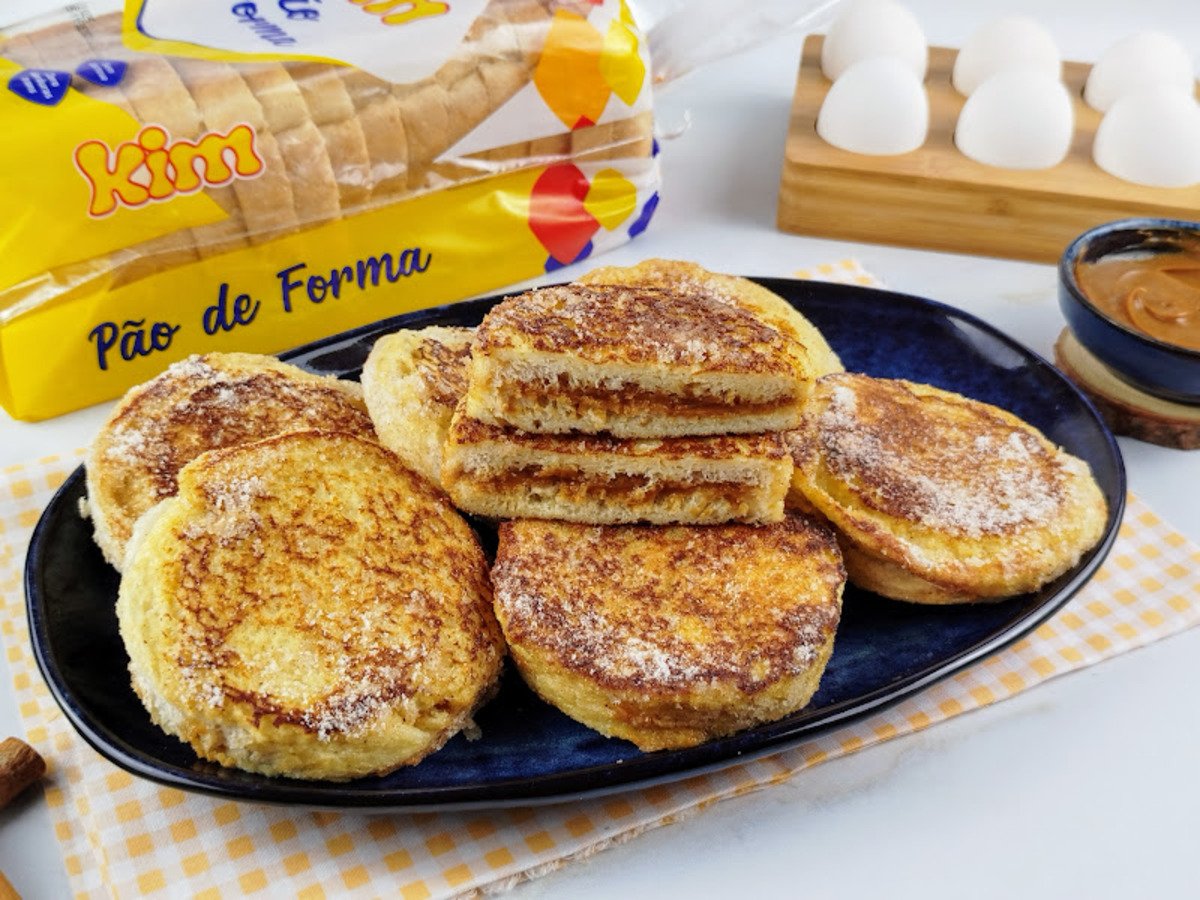 Donuts no pão de forma