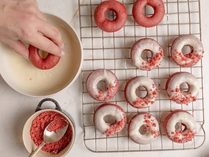 Donuts decorados.