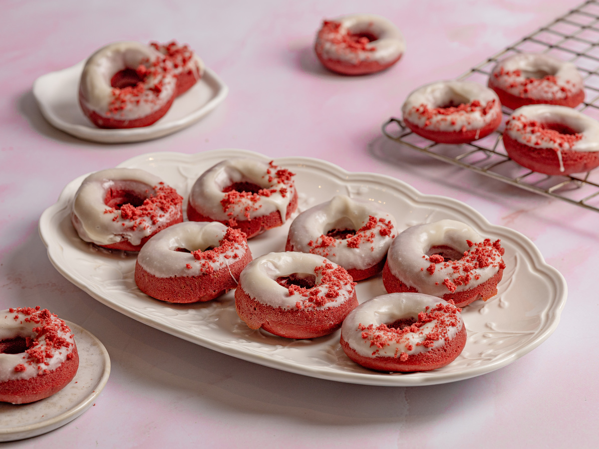 Donuts red velvet