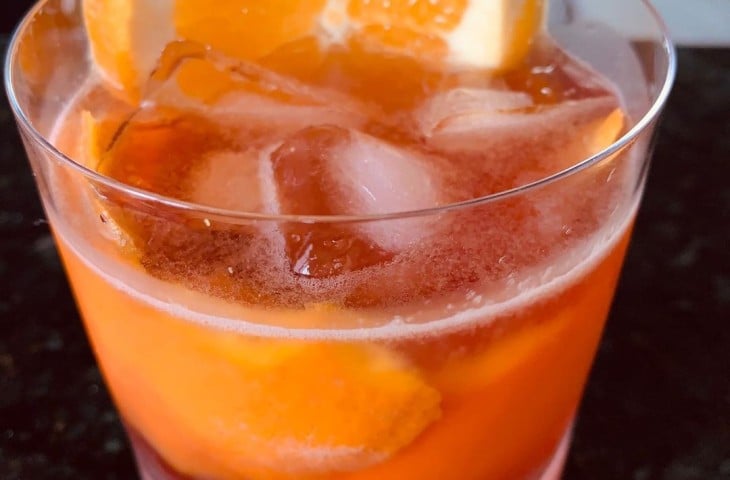 Drink black demure