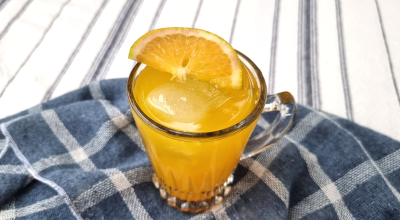 Drink com Skol Beats e energético