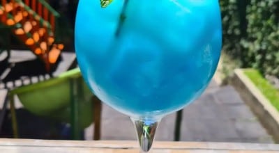 Drink corote de blueberry