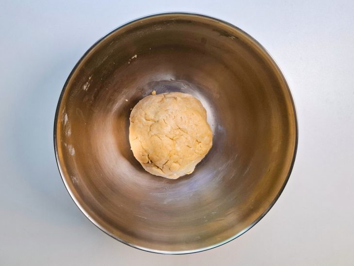 Massa depois de todos os ingredientes adicionados e agregados.