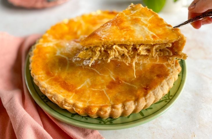 Empadão de frango simples