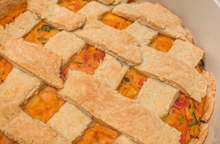 Empadão de palmito
