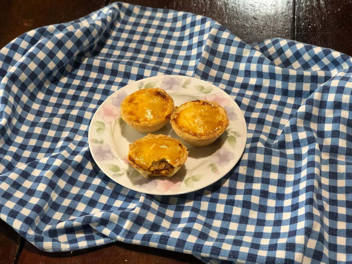Empadinha de frango com Catupiry