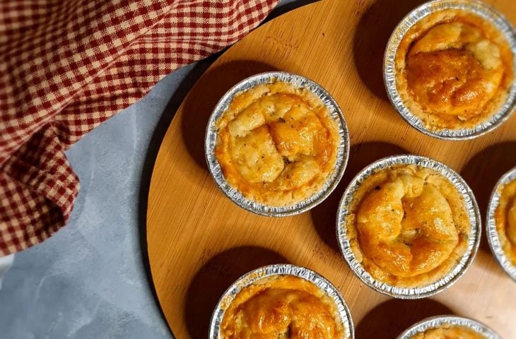 Empadinha de queijo sem glúten