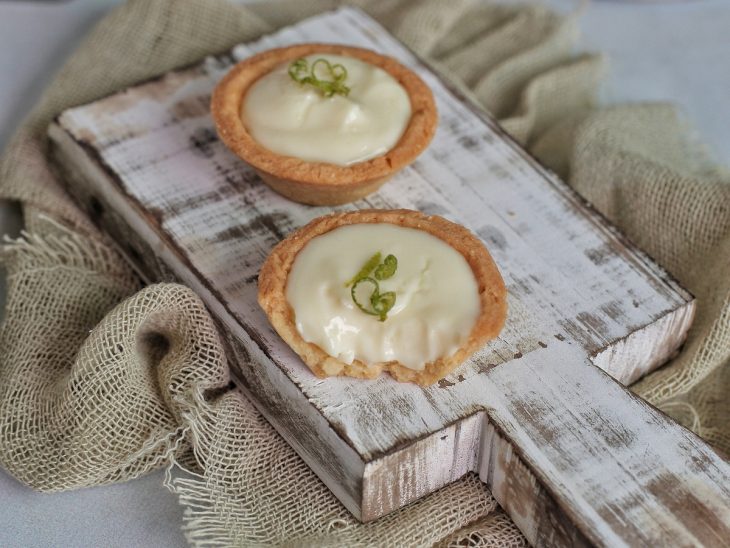 Empadinhas prontas para consumo.