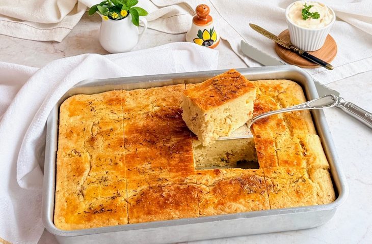 Empanada de frango de liquidificador