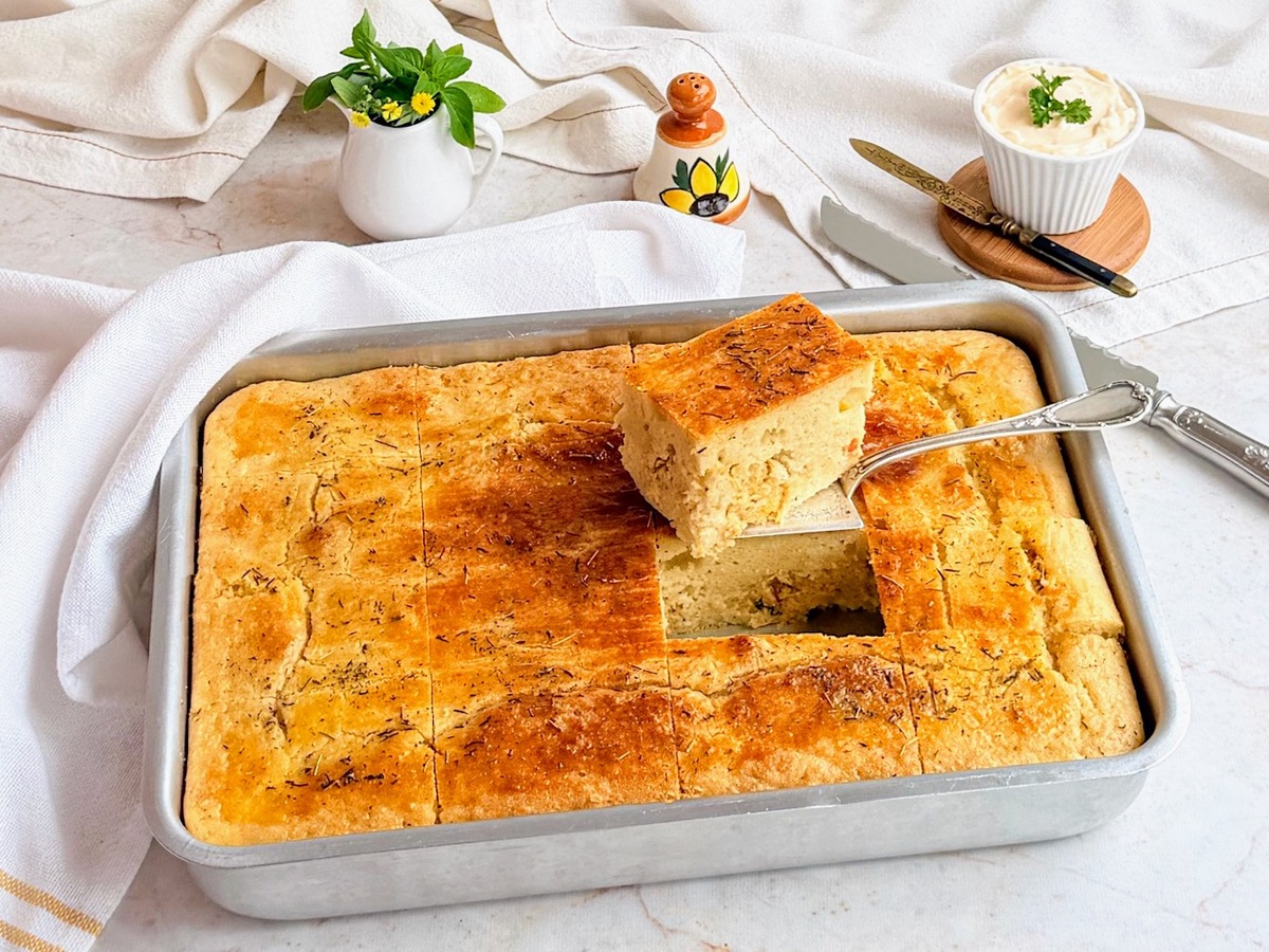 Empanada de frango de liquidificador