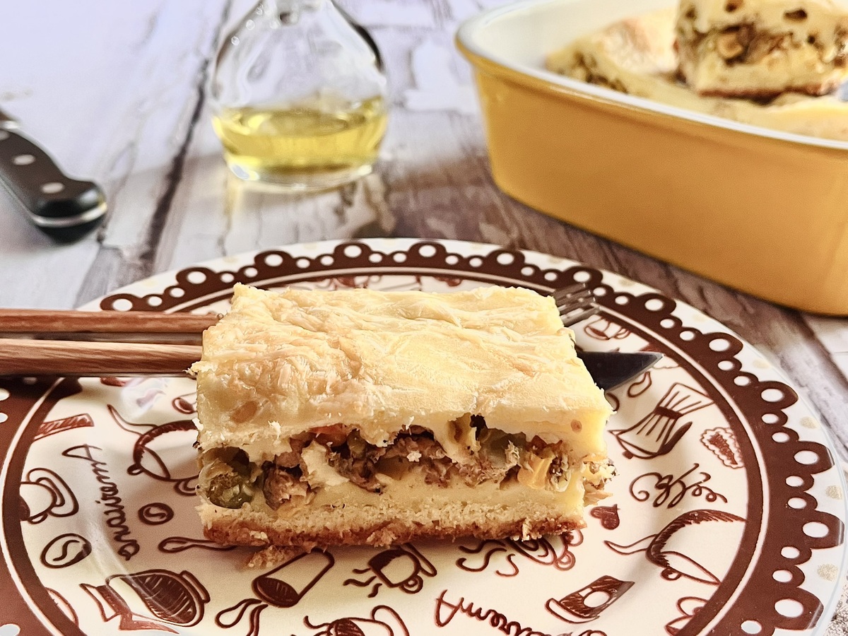 Empanada de sardinha simples