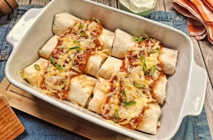 Enchiladas de frango