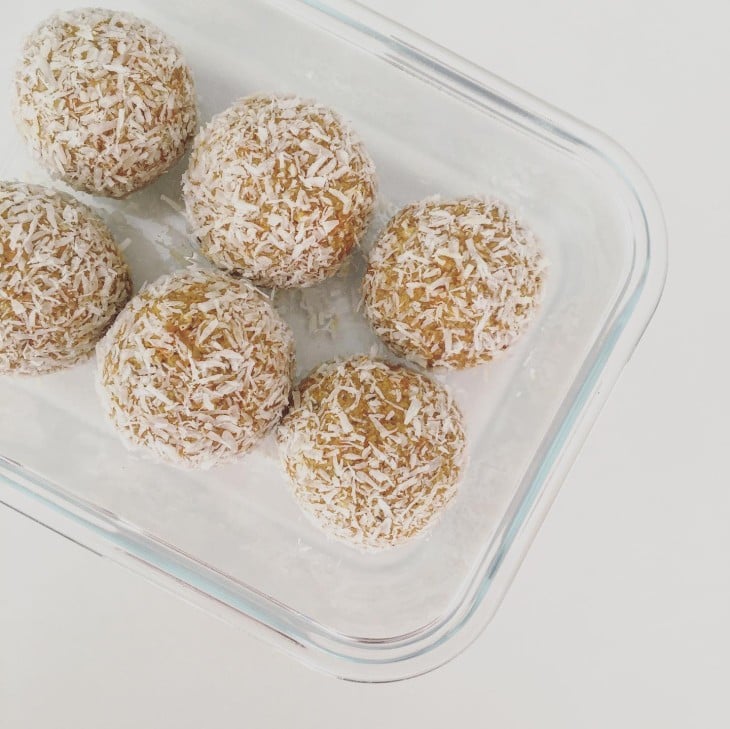 Energy ball de cenoura