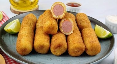 Enroladinho de salsicha simples