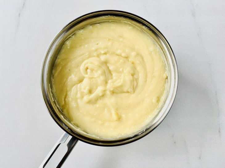 creme de aipim cremoso finalizado.