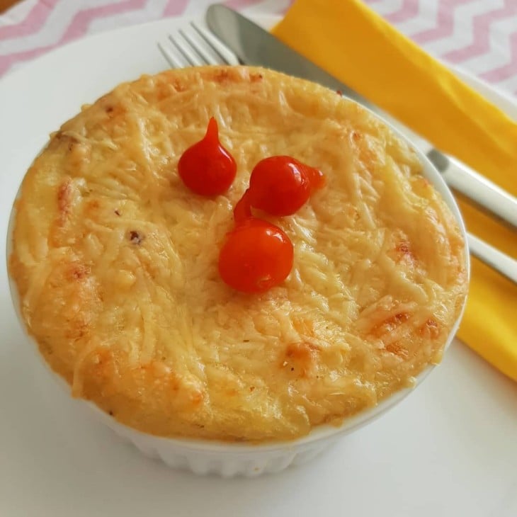 Escondidinho de batata com carne moída