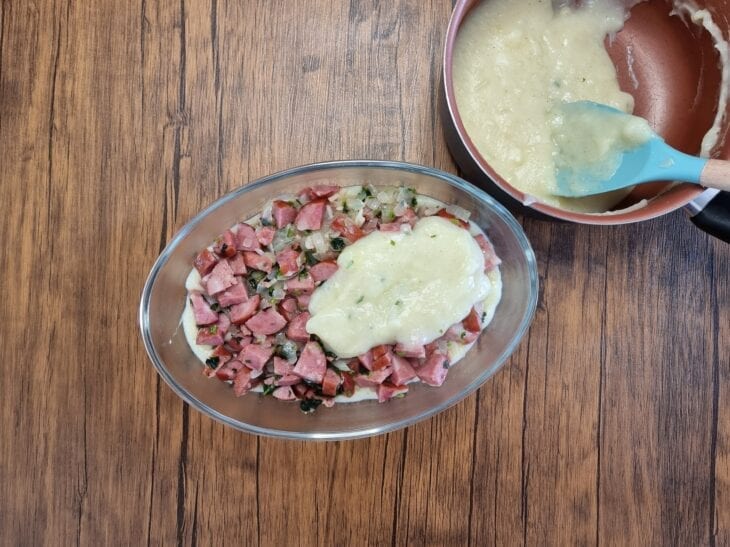 Escondidinho de calabresa fácil - Passo a Passo