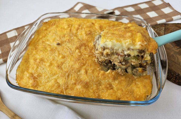 Escondidinho de carne moída