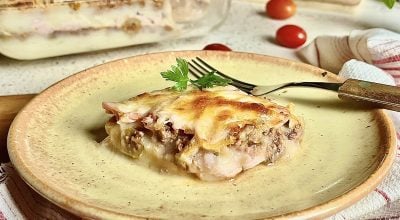 Escondidinho de carne moída simples