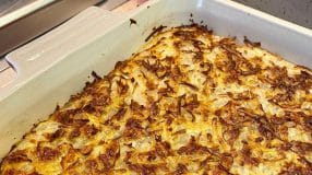Escondidinho de carne seca com Catupiry