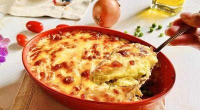 Escondidinho de frango com mandioquinha